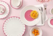 villeroy en boch fleur cassis servies sfeer