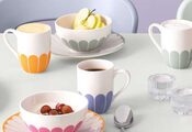 Villeory en boch fleur-servies sfeer